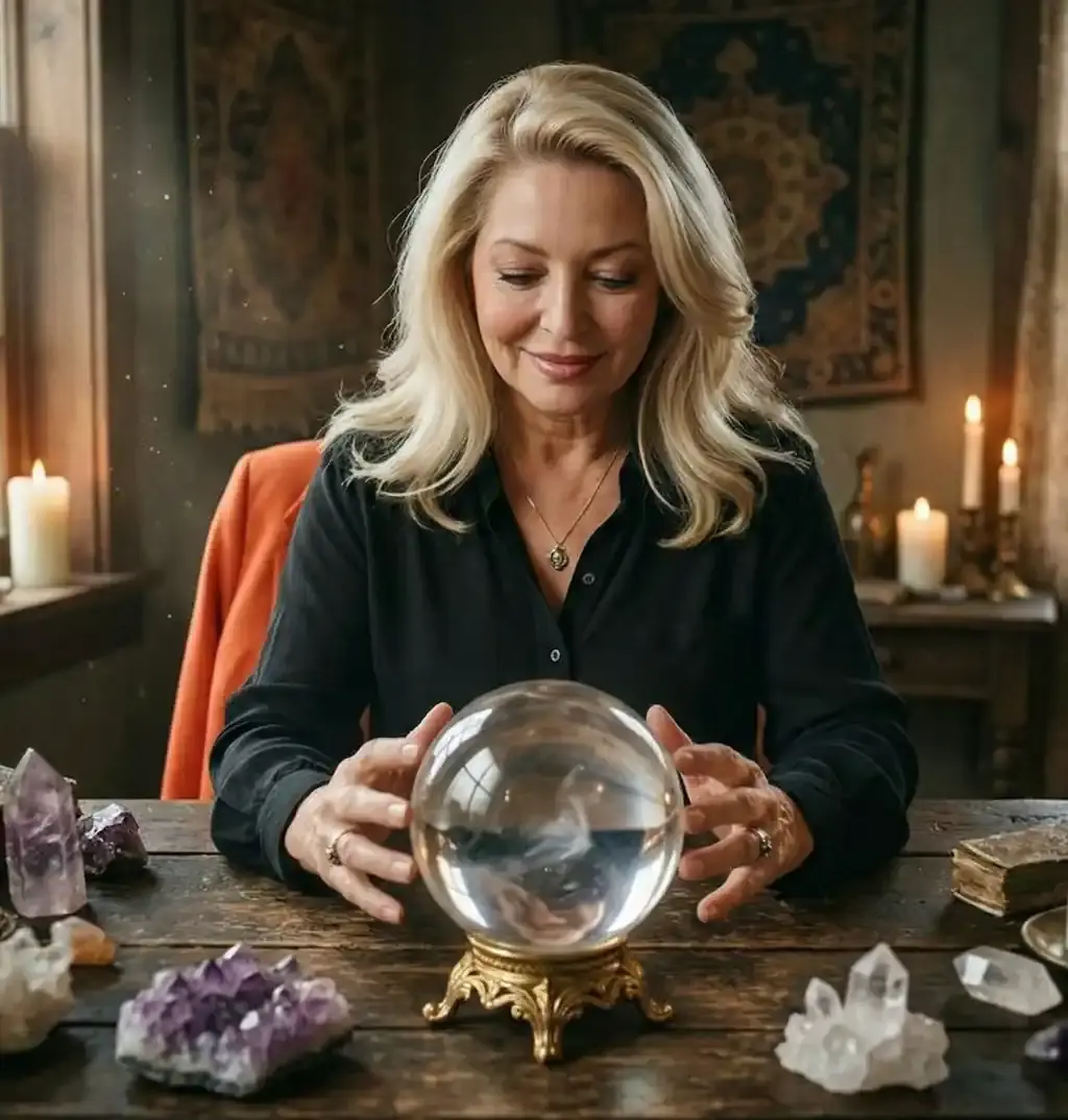 Sandra, voyante spirituelle et spécialiste de la boule de cristal